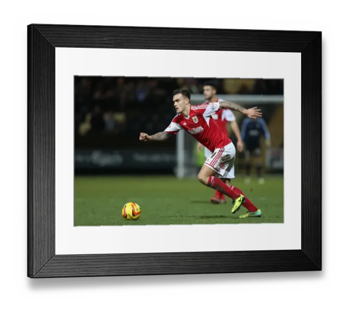 Framed Print : Marlon Pack in Action: Bristol City vs Notts County, Sky Bet League One, December 2013 Framed Print : Marlon Pack in Action: Bristol City vs Notts County, Sky Bet League One, December 2013
