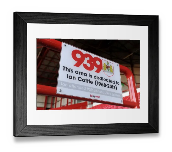 Framed Print : Rivalry in the Stands: Ian Cottle's Perspective - Bristol City vs Walsall (December 2013) Framed Print : Rivalry in the Stands: Ian Cottle's Perspective - Bristol City vs Walsall (December 2013)