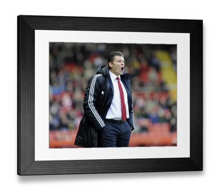 Framed Print : Steve Cotterill Leads Bristol City in League One Clash Against Walsall at Ashton Gate, December 2013 Framed Print : Steve Cotterill Leads Bristol City in League One Clash Against Walsall at Ashton Gate, December 2013