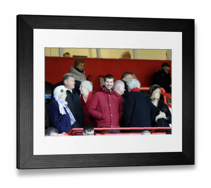 Framed Print : Bristol City vs Walsall: Jon Lansdown in Action at Ashton Gate, December 2013 (Sky Bet League One)