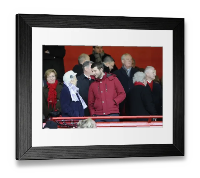 Framed Print : Intense Football Action: Bristol City vs Walsall (December 2013)