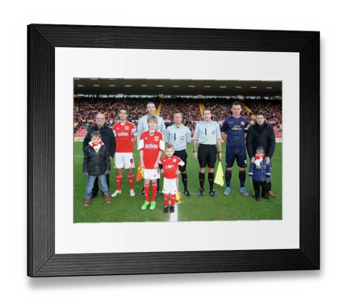 Framed Print : Bristol City vs Walsall Rivalry: A Festive Clash at Ashton Gate, 26th December 2013 - Football Image Framed Print : Bristol City vs Walsall Rivalry: A Festive Clash at Ashton Gate, 26th December 2013 - Football Image