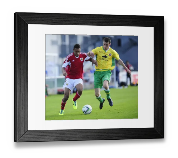 Framed Print : Bristol City U18s v Sheffield United U18s 131013
