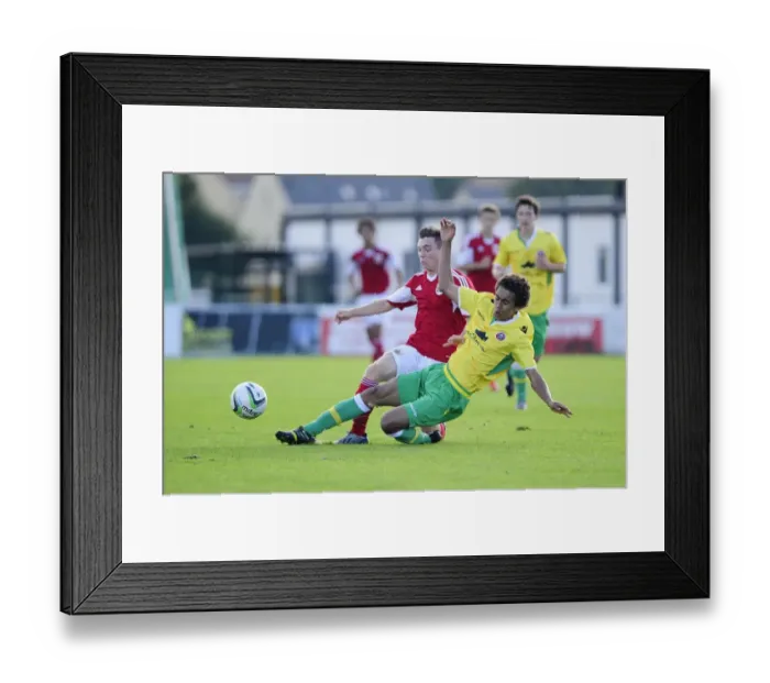 Framed Print : Jamie Horgan: In Action for Bristol City U18s vs Sheffield United U18s - Football Youth League Framed Print : Jamie Horgan: In Action for Bristol City U18s vs Sheffield United U18s - Football Youth League