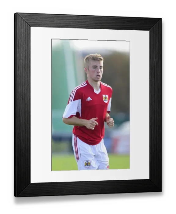 Framed Print : Joe Morrell: Star Performer for Bristol City U18s Against Sheffield United