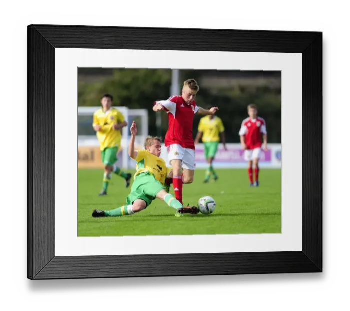 Framed Print : Joe Morrell in Action: Bristol City U18s vs Sheffield United Framed Print : Joe Morrell in Action: Bristol City U18s vs Sheffield United