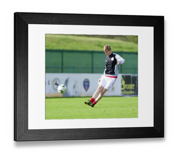 Framed Print : Youth Football Rivalry: Bristol City U18s vs Sheffield United U18s at Wise Campus Framed Print : Youth Football Rivalry: Bristol City U18s vs Sheffield United U18s at Wise Campus
