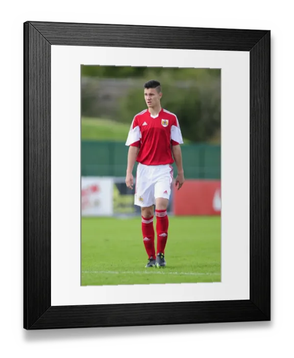 Framed Print : Youth Football Rivalry: Bristol City U18s vs Sheffield United U18s at Wise Campus Framed Print : Youth Football Rivalry: Bristol City U18s vs Sheffield United U18s at Wise Campus