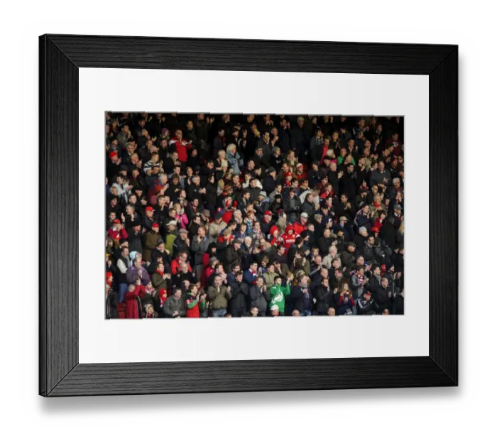 Framed Print : Bristol City Fans Celebrate Goal: Sky Bet League One Match Against Stevenage (December 2013) Framed Print : Bristol City Fans Celebrate Goal: Sky Bet League One Match Against Stevenage (December 2013)