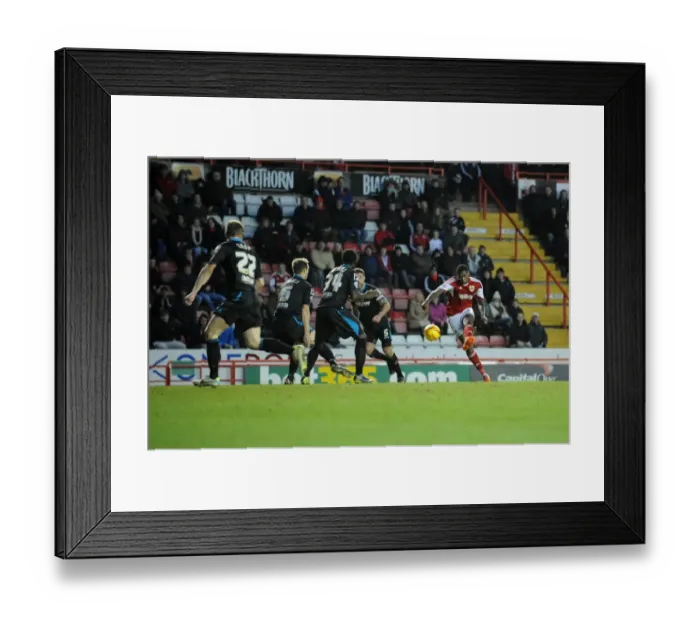 Framed Print : Thrilling Moment: Jay Emmanuel-Thomas Scores for Bristol City in Sky Bet League One at Ashton Gate, 2013 Framed Print : Thrilling Moment: Jay Emmanuel-Thomas Scores for Bristol City in Sky Bet League One at Ashton Gate, 2013