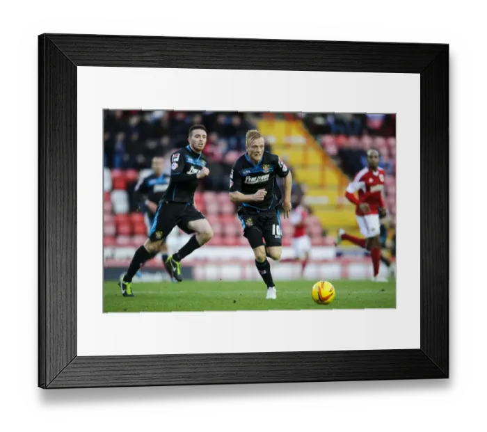 Framed Print : Bristol City vs Stevenage: Jordan Burrow in Action during Sky Bet League One Clash at Ashton Gate Framed Print : Bristol City vs Stevenage: Jordan Burrow in Action during Sky Bet League One Clash at Ashton Gate