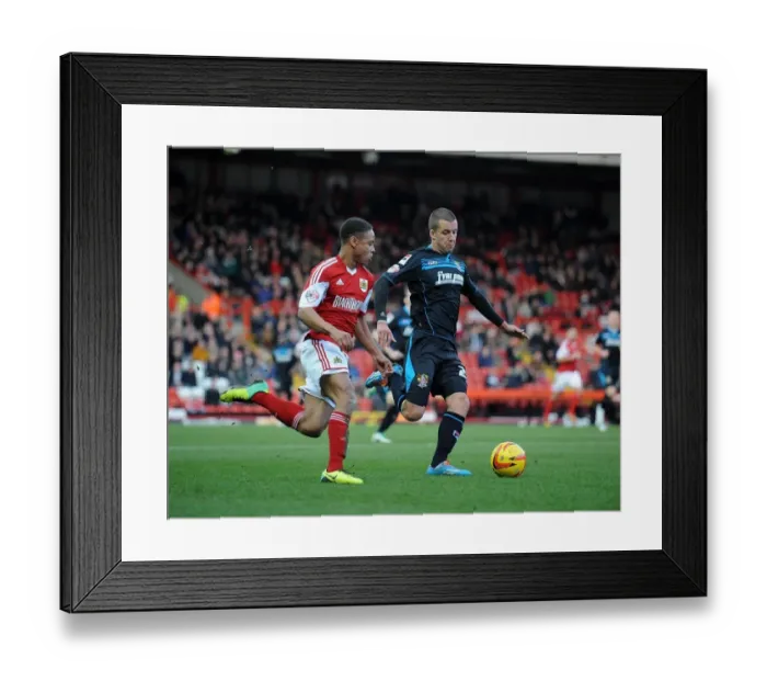 Framed Print : Bobby Reid vs. Sam Wedgbury: Intense Battle at Ashton Gate, Bristol City vs. Stevenage, Sky Bet League One Framed Print : Bobby Reid vs. Sam Wedgbury: Intense Battle at Ashton Gate, Bristol City vs. Stevenage, Sky Bet League One