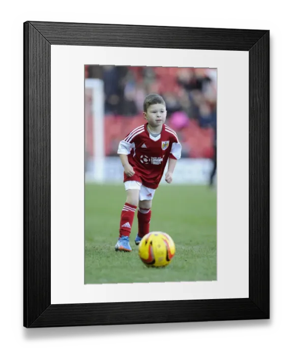 Framed Print : Rivalry on the Pitch: Bristol City vs Stevenage Football Match at Ashton Gate (December 2013) Framed Print : Rivalry on the Pitch: Bristol City vs Stevenage Football Match at Ashton Gate (December 2013)