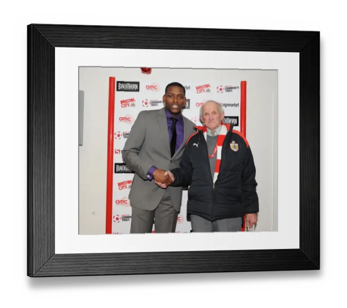 Framed Print : Ashton Gate Hero: Man of the Match, December 2013 (Bristol City vs Stevenage) Framed Print : Ashton Gate Hero: Man of the Match, December 2013 (Bristol City vs Stevenage)