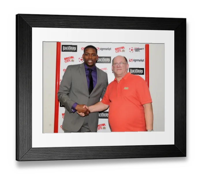 Framed Print : Bristol City's Star Player: Man of the Match vs Stevenage (December 2013) Framed Print : Bristol City's Star Player: Man of the Match vs Stevenage (December 2013)