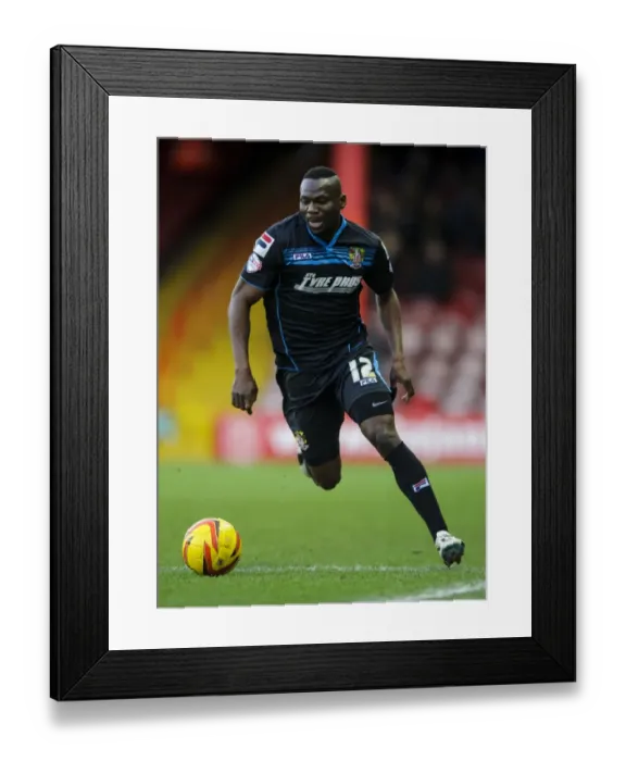 Framed Print : Bristol City vs Stevenage: Francois Zoko in Action, Sky Bet League One, Ashton Gate Framed Print : Bristol City vs Stevenage: Francois Zoko in Action, Sky Bet League One, Ashton Gate