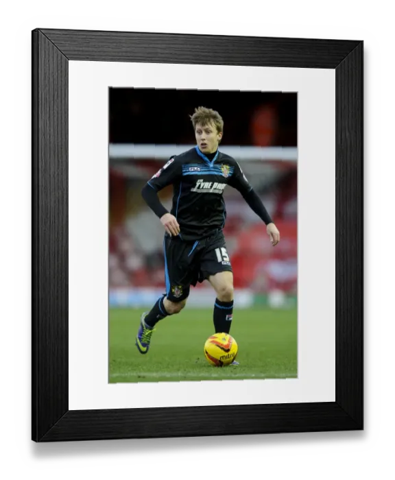 Framed Print : Bristol City vs Stevenage: Luke Freeman in Action, Sky Bet League One, Ashton Gate