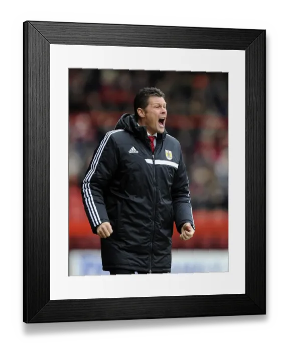Framed Print : Steve Cotterill and Bristol City Face Watford in FA Cup Third Round Framed Print : Steve Cotterill and Bristol City Face Watford in FA Cup Third Round
