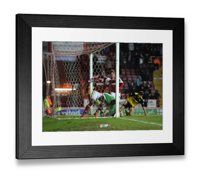 Framed Print : Dramatic Equalizer by Jay Emmanuel-Thomas: FA Cup Third Round Clash Between Bristol City and Watford Framed Print : Dramatic Equalizer by Jay Emmanuel-Thomas: FA Cup Third Round Clash Between Bristol City and Watford