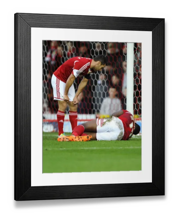 Framed Print : Bristol City vs Watford: Jay Emmanuel-Thomas Injured in FA Cup Clash at Ashton Gate Framed Print : Bristol City vs Watford: Jay Emmanuel-Thomas Injured in FA Cup Clash at Ashton Gate