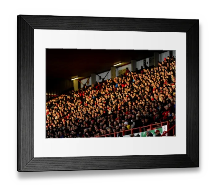 Framed Print : Bristol City vs. Watford: A Football Rivalry Ignites at Ashton Gate - FA Cup Third Round