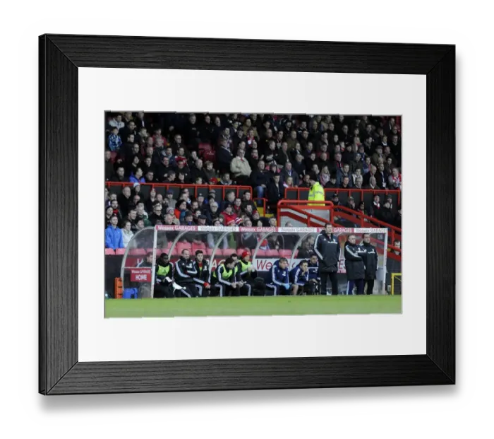 Framed Print : Steve Cotterill Leads Bristol City in FA Cup Third Round Clash Against Watford Framed Print : Steve Cotterill Leads Bristol City in FA Cup Third Round Clash Against Watford