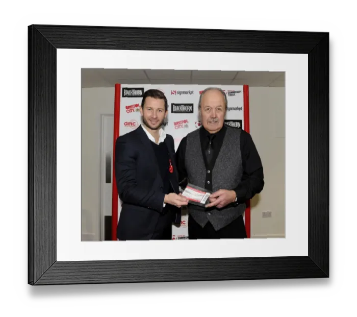 Framed Print : Bristol City vs. Watford: FA Cup Third Round Clash at Ashton Gate