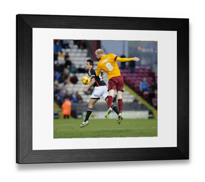 Framed Print : Bradford vs. Bristol City: Sam Baldock Scores the Decisive Header Framed Print : Bradford vs. Bristol City: Sam Baldock Scores the Decisive Header