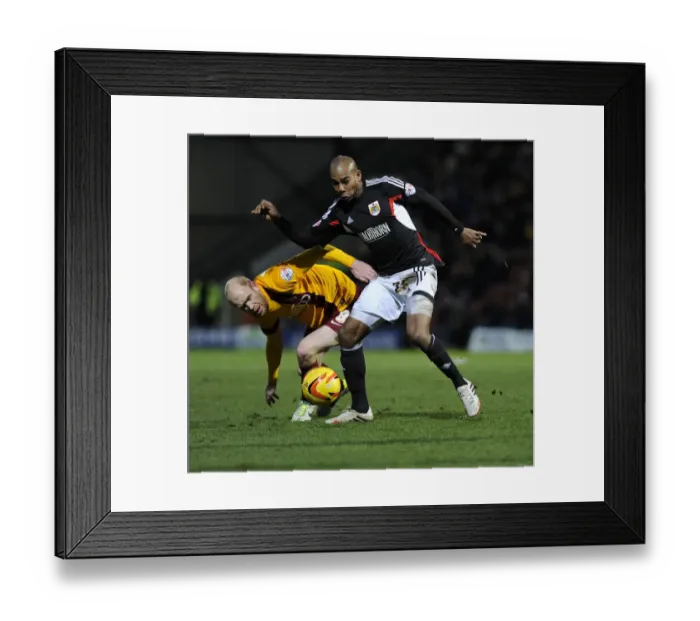 Framed Print : Marvin Elliott Stands Firm Against Kennedy's Pressure: A Football Rivalry at Coral Windows Stadium Framed Print : Marvin Elliott Stands Firm Against Kennedy's Pressure: A Football Rivalry at Coral Windows Stadium