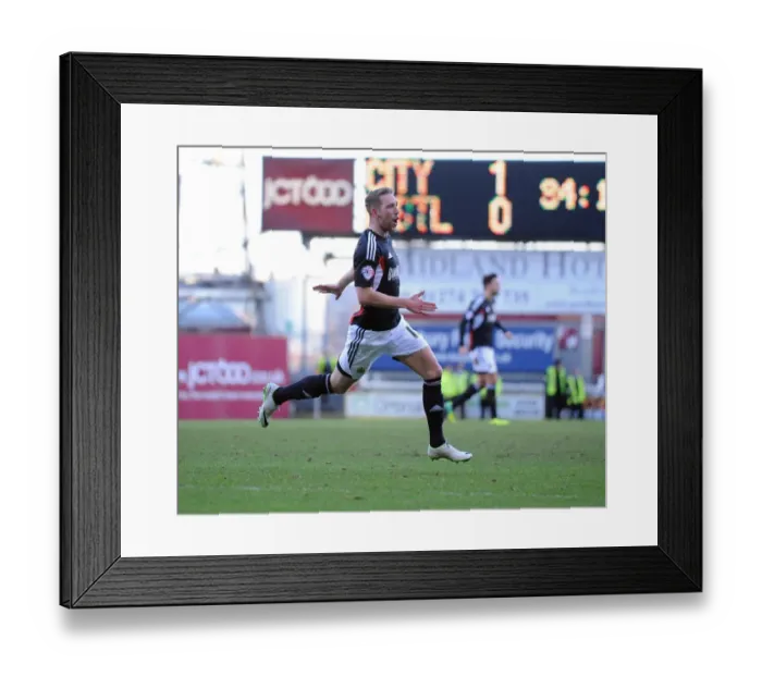 Framed Print : Scott Wagstaff's Thrilling Goal Celebration: A Moment to Remember in Bradford City vs. Bristol City, Sky Bet League One (January 11, 2014) Framed Print : Scott Wagstaff's Thrilling Goal Celebration: A Moment to Remember in Bradford City vs. Bristol City, Sky Bet League One (January 11, 2014)