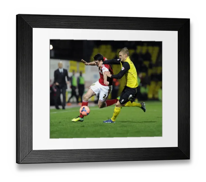 Framed Print : Intense Rivalry: Ekstrand vs. Moloney's Battle for the Ball in FA Cup Replay Framed Print : Intense Rivalry: Ekstrand vs. Moloney's Battle for the Ball in FA Cup Replay