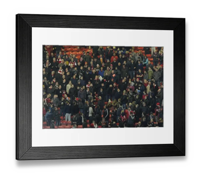 Framed Print : Bristol City Fans Keeping the Ball in the Stands during Watford Replay Framed Print : Bristol City Fans Keeping the Ball in the Stands during Watford Replay