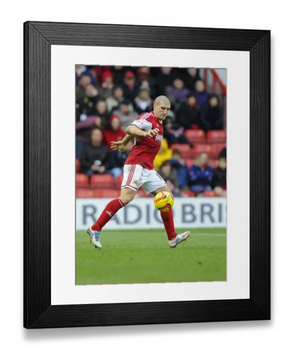 Framed Print : Bristol City vs MK Dons: Adam El-Abd in Action at Ashton Gate, Sky Bet League One Framed Print : Bristol City vs MK Dons: Adam El-Abd in Action at Ashton Gate, Sky Bet League One