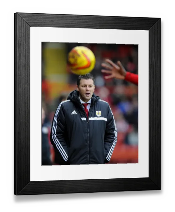 Framed Print : Steve Cotterill Leads Bristol City in Sky Bet League One Clash Against MK Dons Framed Print : Steve Cotterill Leads Bristol City in Sky Bet League One Clash Against MK Dons
