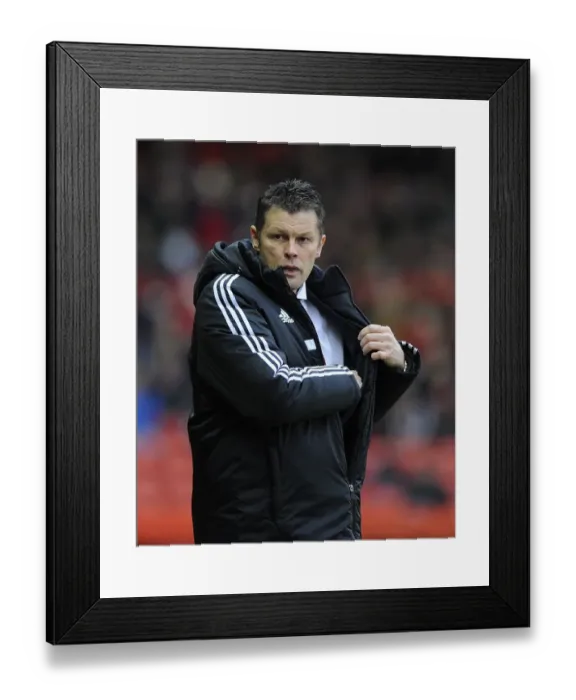 Framed Print : Steve Cotterill Leads Bristol City in Sky Bet League One Clash Against MK Dons Framed Print : Steve Cotterill Leads Bristol City in Sky Bet League One Clash Against MK Dons