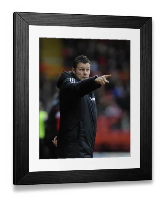 Framed Print : Steve Cotterill Leads Bristol City in Sky Bet League One Clash Against MK Dons Framed Print : Steve Cotterill Leads Bristol City in Sky Bet League One Clash Against MK Dons