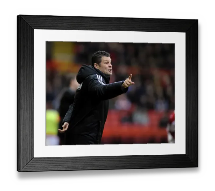 Framed Print : Steve Cotterill Leads Bristol City in Sky Bet League One Clash Against MK Dons Framed Print : Steve Cotterill Leads Bristol City in Sky Bet League One Clash Against MK Dons