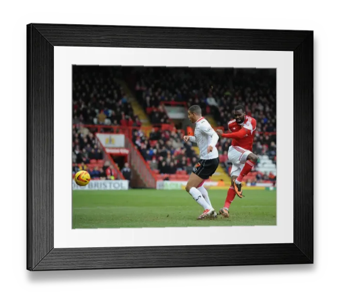 Framed Print : Bristol City vs MK Dons: Karleigh Osborne vs Stephen Gleeson - Intense Battle for Possession Framed Print : Bristol City vs MK Dons: Karleigh Osborne vs Stephen Gleeson - Intense Battle for Possession