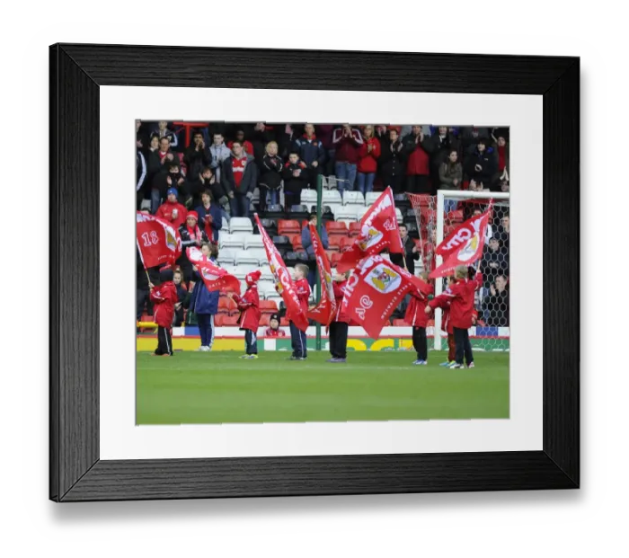 Framed Print : Bristol City vs MK Dons: Sky Bet League One Clash at Ashton Gate (January 2014)