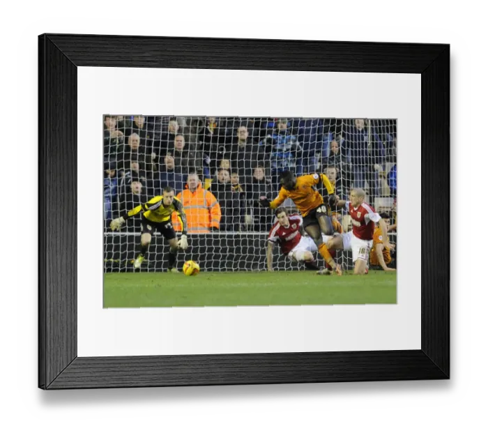 Framed Print : Bristol City vs. Wolverhampton Wanderers: Intense Moment as Adam El-Abd Faces Off Against Nouha Dicko Framed Print : Bristol City vs. Wolverhampton Wanderers: Intense Moment as Adam El-Abd Faces Off Against Nouha Dicko