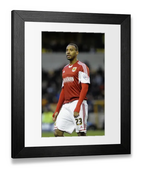 Framed Print : Tyrone Barnett of Bristol City Faces Off Against Wolverhampton Wanderers in Sky Bet League One Clash Framed Print : Tyrone Barnett of Bristol City Faces Off Against Wolverhampton Wanderers in Sky Bet League One Clash