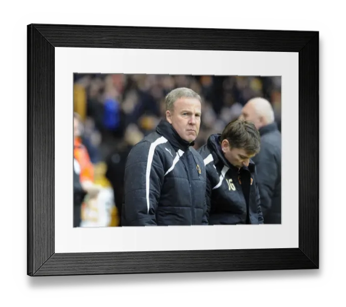 Framed Print : Kenny Jackett Leads Wolverhampton Wanderers Against Bristol City, Molineux Stadium, 2014 Framed Print : Kenny Jackett Leads Wolverhampton Wanderers Against Bristol City, Molineux Stadium, 2014