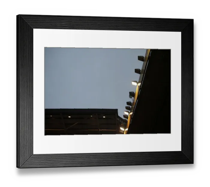 Framed Print : Floodlights Fail during Wolverhampton Wanderers vs. Bristol City Match, 25th January 2014 Framed Print : Floodlights Fail during Wolverhampton Wanderers vs. Bristol City Match, 25th January 2014