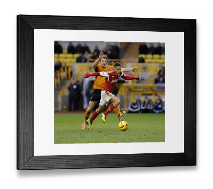 Framed Print : Battleground Molineux: McDonald vs. Reid - A Football Rivalry Unfolds (Wolves vs. Bristol City) Framed Print : Battleground Molineux: McDonald vs. Reid - A Football Rivalry Unfolds (Wolves vs. Bristol City)
