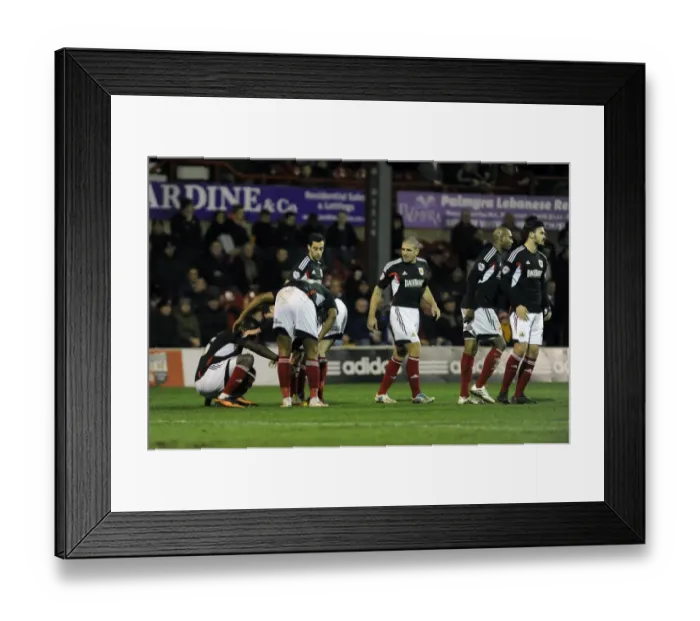 Framed Print : Bristol City's Karleigh Osborne Scores and Goes Down Injured Against Brentford (28 / 01 / 2014) Framed Print : Bristol City's Karleigh Osborne Scores and Goes Down Injured Against Brentford (28 / 01 / 2014)