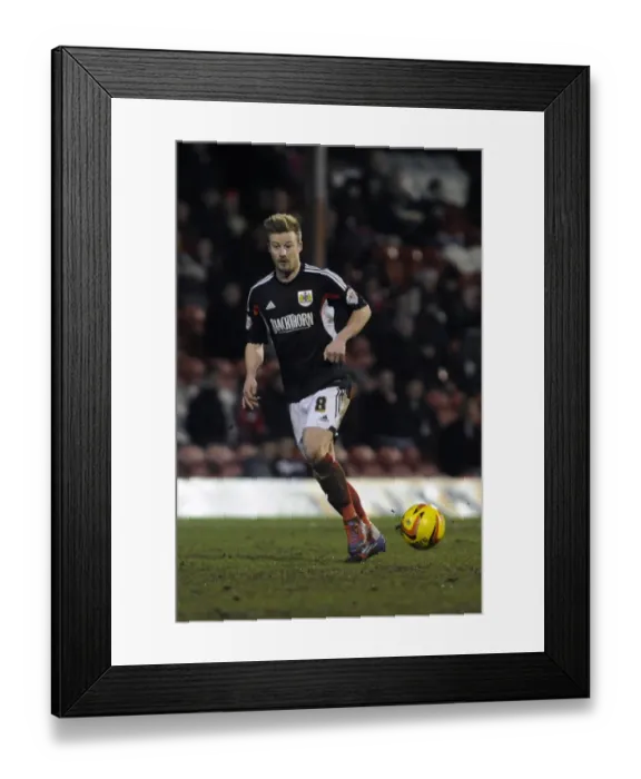 Framed Print : Wade Elliott in Action: Bristol City vs. Brentford, Sky Bet League One (January 2014) Framed Print : Wade Elliott in Action: Bristol City vs. Brentford, Sky Bet League One (January 2014)