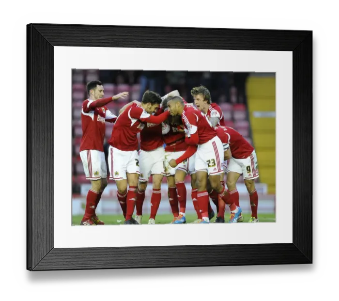 Framed Print : Bristol City Celebrates Marvin Elliott's Double: Thrilling Moment at Ashton Gate (Sky Bet League One: Bristol City vs Carlisle United) Framed Print : Bristol City Celebrates Marvin Elliott's Double: Thrilling Moment at Ashton Gate (Sky Bet League One: Bristol City vs Carlisle United)