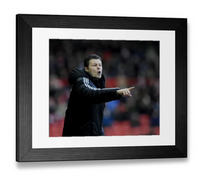 Framed Print : Steve Cotterill in Action: Leading Bristol City at Ashton Gate, 2014 (Football Manager) Framed Print : Steve Cotterill in Action: Leading Bristol City at Ashton Gate, 2014 (Football Manager)