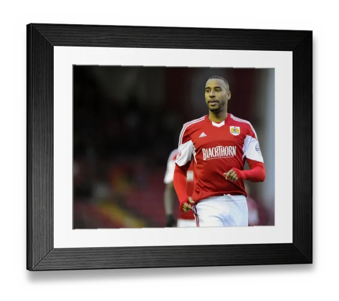 Framed Print : Bristol City's Tyrone Barnett Scores in Action-Packed Bristol City v Carlisle United Match, League One Football at Ashton Gate Framed Print : Bristol City's Tyrone Barnett Scores in Action-Packed Bristol City v Carlisle United Match, League One Football at Ashton Gate