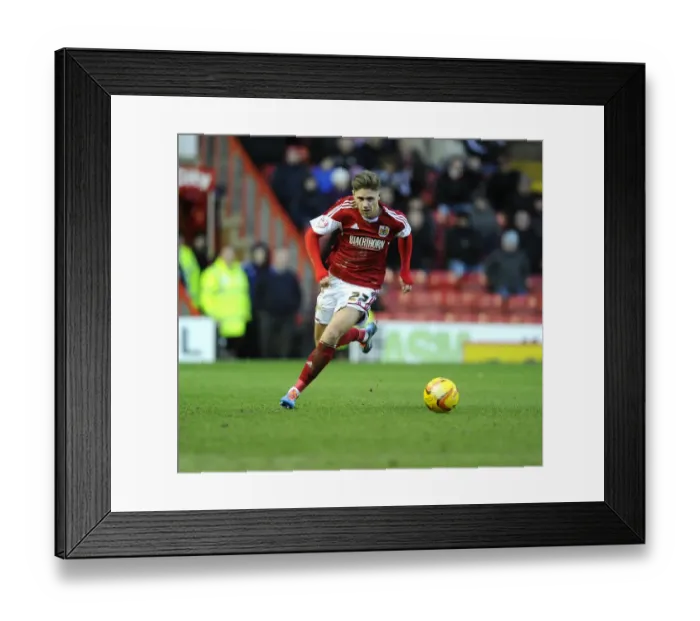 Framed Print : Bristol City's Wes Burns in Action during Bristol City vs. Carlisle United, Sky Bet League One (February 1, 2014) Framed Print : Bristol City's Wes Burns in Action during Bristol City vs. Carlisle United, Sky Bet League One (February 1, 2014)